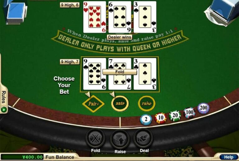 Tri Card Poker (RTG)