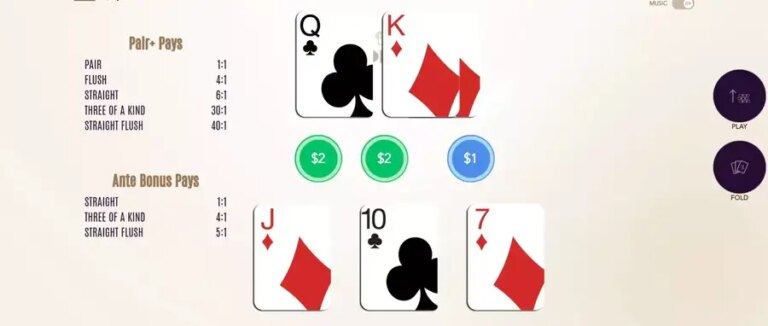 Tri Card Poker (Flipluck)