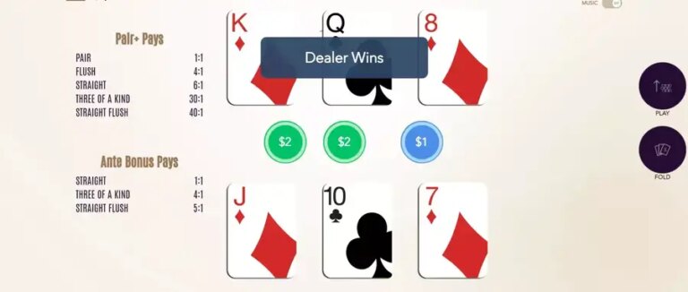 Tri Card Poker (Flipluck)