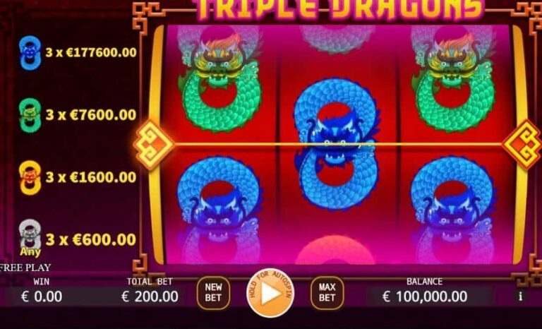 Triple Dragons (KA Gaming)