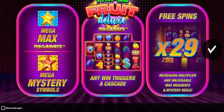 Triple Fruit Deluxe Megaways