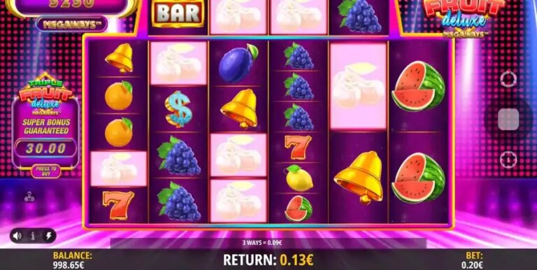 Triple Fruit Deluxe Megaways