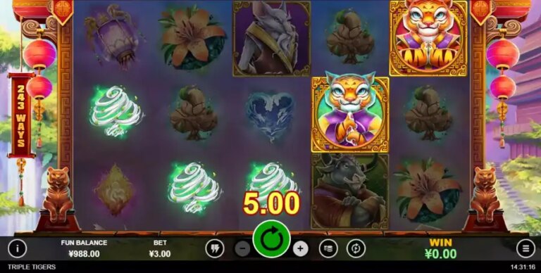Triple Tigers (RTG)