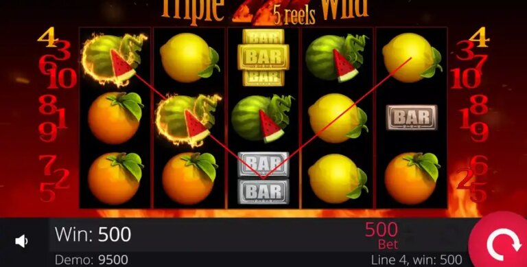 Triple Wild Seven 5 Reels