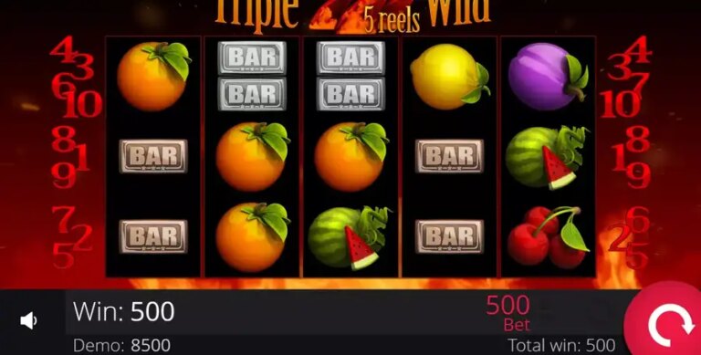 Triple Wild Seven 5 Reels