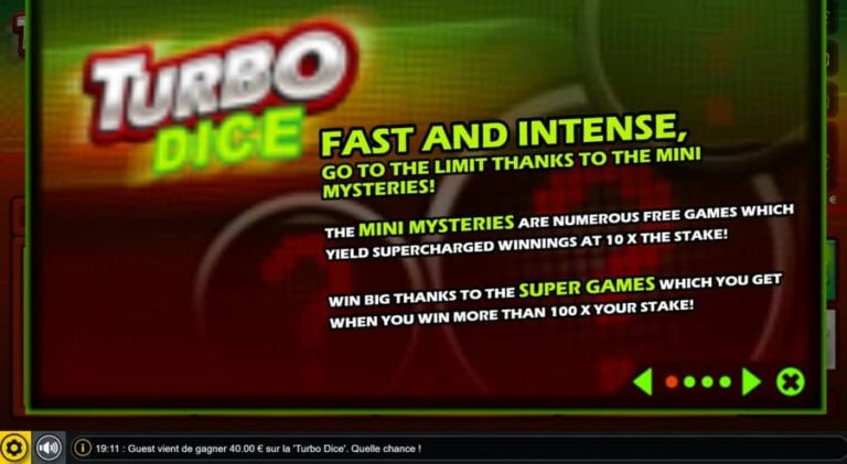 Turbo Dice (Gaming1)