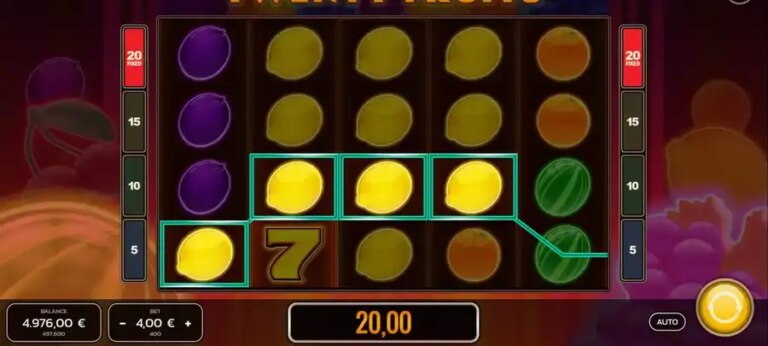Twenty Fruits