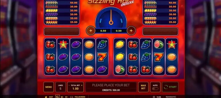 Twin Spinner Sizzling Hot Deluxe