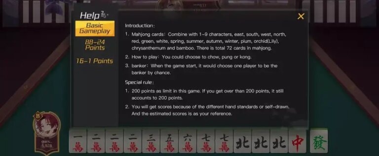 Two-player Mahjong