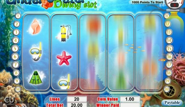 Under Water Diving Slot