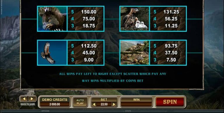 Untamed Crowned Eagle