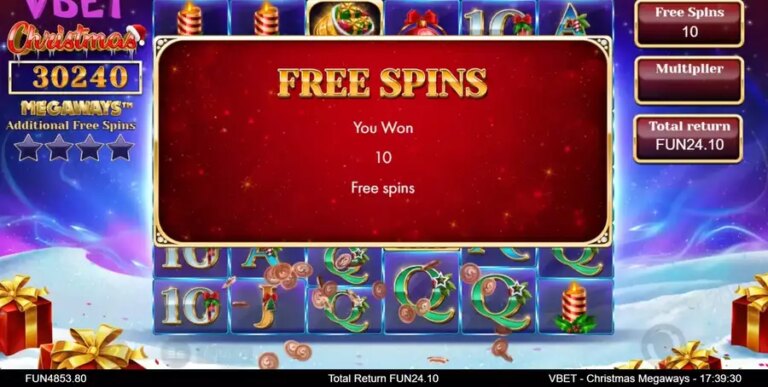 Vbet Christmas Megaways