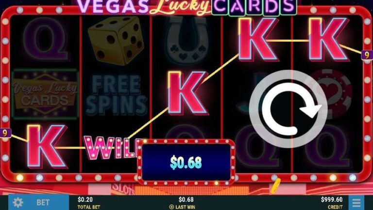 Vegas Lucky Cards