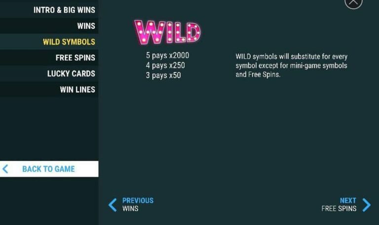 Vegas Lucky Cards