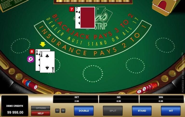 Vegas Strip Blackjack (Microgaming)