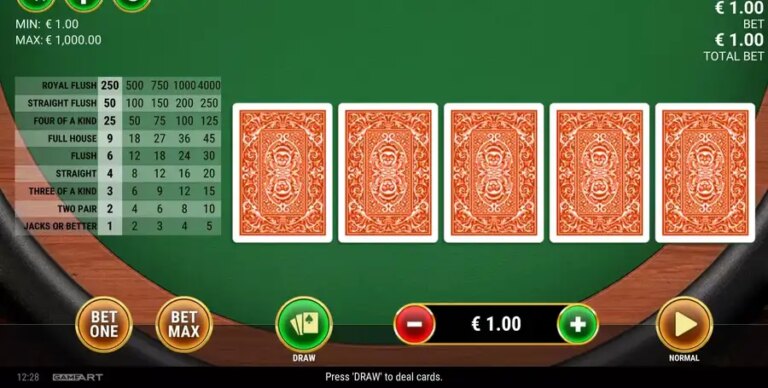 Video Poker (GameArt)