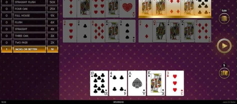 Video Poker Jacks or Better