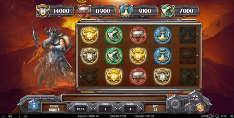 Viking Runecraft Bingo