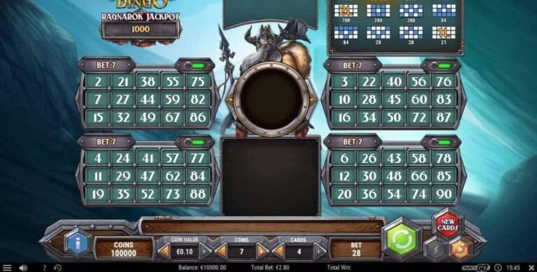 Viking Runecraft Bingo