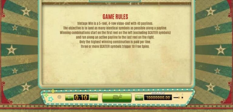 Vintage Win