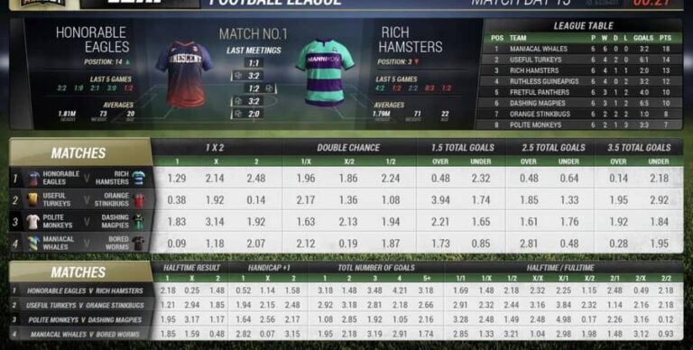 Virtual Football (Leap Gaming)