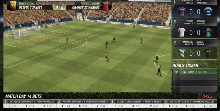 Virtual Football (Leap Gaming)