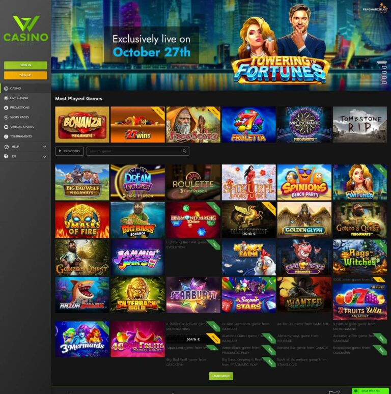 W Casino Online