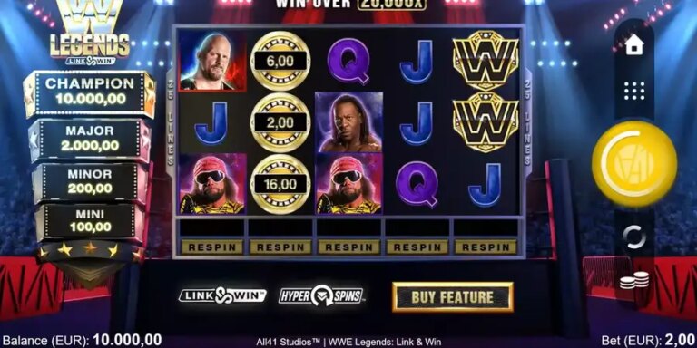 WWE Legends Link & Win