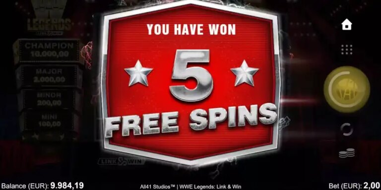 WWE Legends Link & Win
