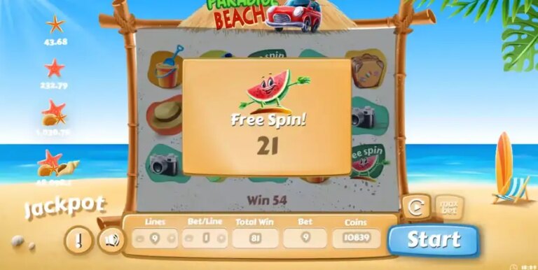 Welcome to Paradise Beach