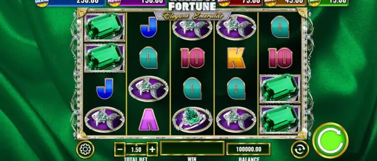 Wheel of Fortune Elegant Emeralds
