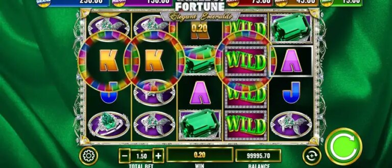 Wheel of Fortune Elegant Emeralds