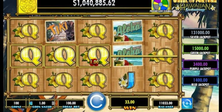 Wheel of Fortune Hawaiian Getaway Powerbucks