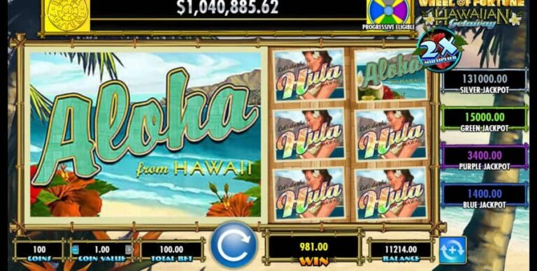 Wheel of Fortune Hawaiian Getaway Powerbucks