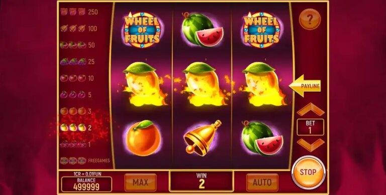 Wheel of Fruits (3×3)
