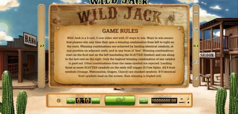 Wild Jack (BF Games)