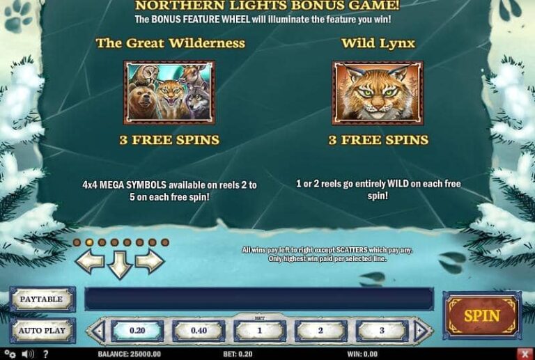 Wild North (Play’n Go)