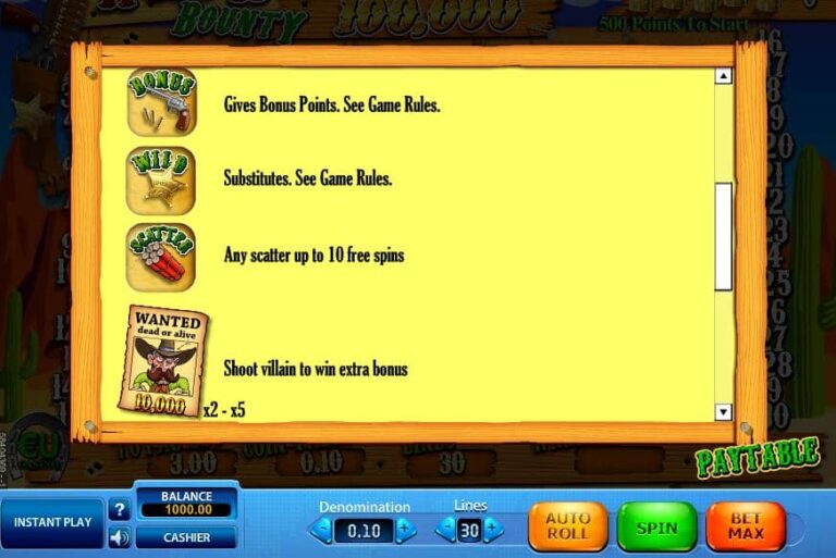 Wild West Bounty