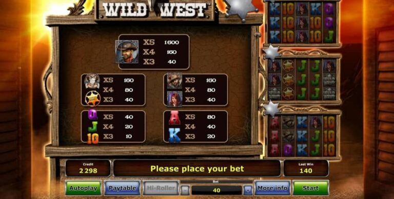 Wild West Hi-Roller (Novomatic)