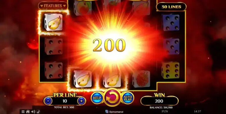 Wildfire Fruits Dice