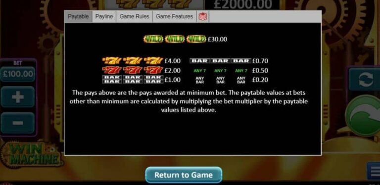 Win Machine