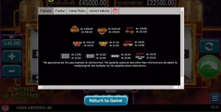 Win Machine Deluxe