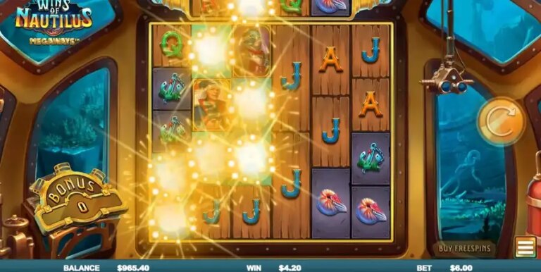 Wins of Nautilus Megaways