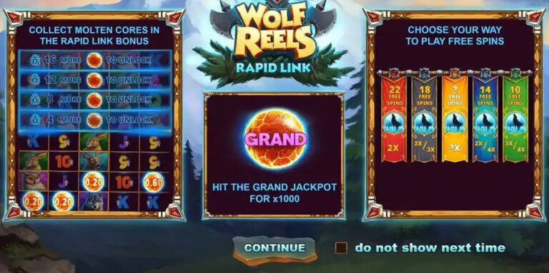 Wolf Reels Rapid Link