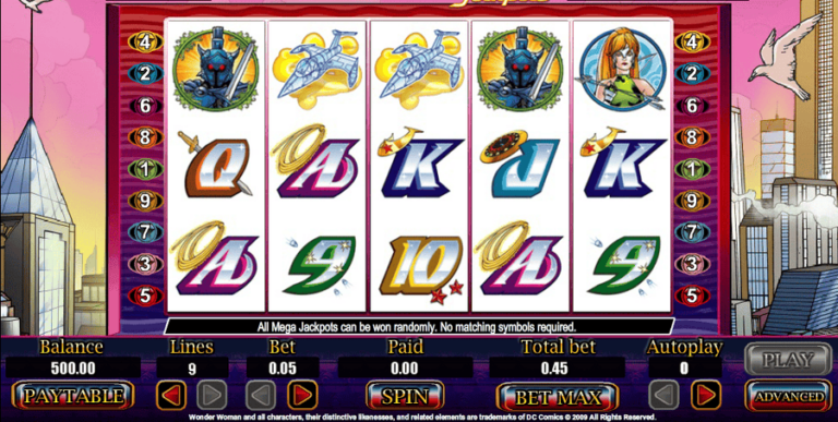 Wonder Woman Jackpots
