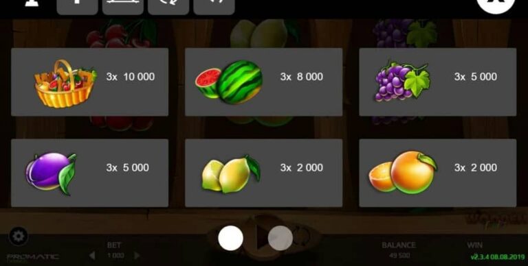 Wooden Fruits (Promatic Games)
