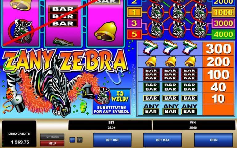 Zany Zebra