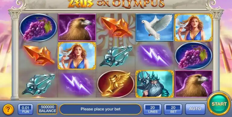 Zeus on Olympus