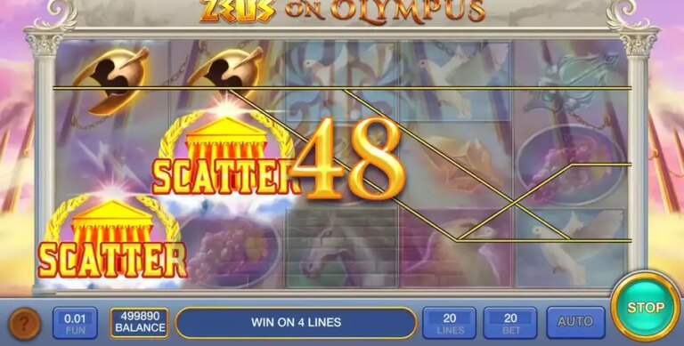 Zeus on Olympus