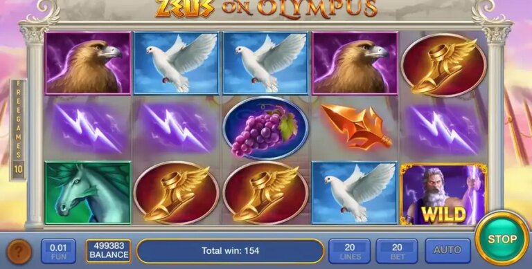 Zeus on Olympus